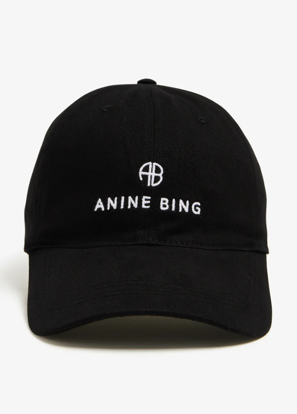 ANINE BING Gorra de béisbol Jeremy negra
